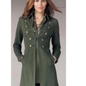 CAbi Jacket #587 Cavilleri Military Women’s M Olive  Green Ponte Army Style